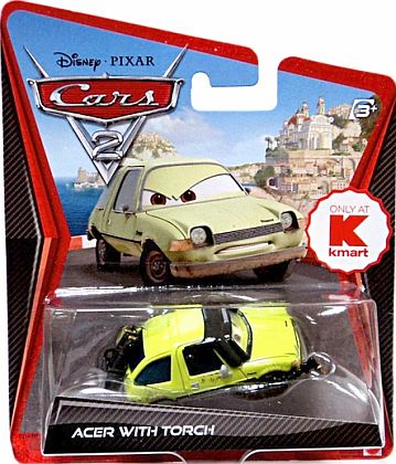 ACER WITH TORCH • kmart exclusive • Disney/PIXAR CARS 2 • #W6695