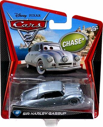 SIR HARLEY GASSUP • Disney/PIXAR CARS 2 #50 • CHASE • #X1077