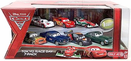 TOKYO RACE DAY • 7-car Gift Pack • Disney/PIXAR CARS 2 • #X4787