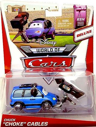 CHUCK ''CHOKE'' CABLES • World Of CARS • Disney/PIXAR CARS 2 • #BDW69