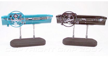 1957 Chevrolet Bel Air dash board, aqua or black