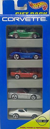 Corvette 5-Pack C1, C2, C3, C4 • #HW-15070 • www.corvette-plus.ch