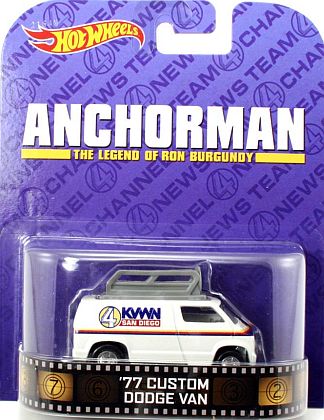 1977 Custom Dodge Van • Anchorman • HW Retro Entertainment • #HW-BDT98