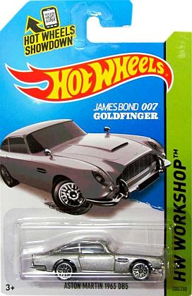 Aston Martin 1963 DB5 • James Bond 007 GOLDFINGER • #HW-BFF99