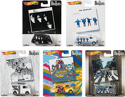 The BEATLES Album Art Cars • Hot Wheels • #HW-DLB45-C • www.corvette-plus.ch