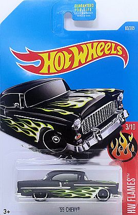 1955 Chevy Bel Air • HW Flames 2017 • #HW-DTX81