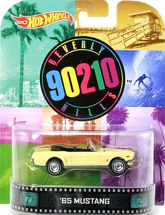 1965 Ford Mustang Convertible • Beverly Hills 90210 • HW Retro Entertainment • #HW-BDT99