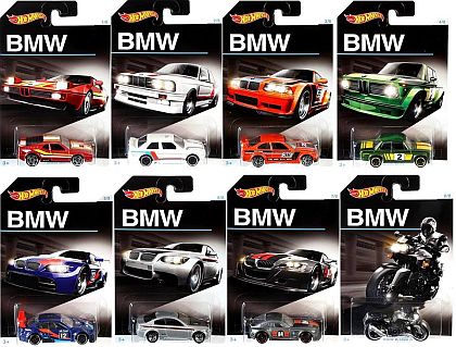 BMW 100th Anniversary • Complete set of 8 • #HW-DJM79