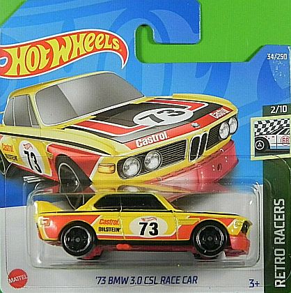 '73 BMW 3.0 CSL #73 Race Car • RETRO RACERS - 2022 • #HW-HCW51 • www.corvette-plus.ch