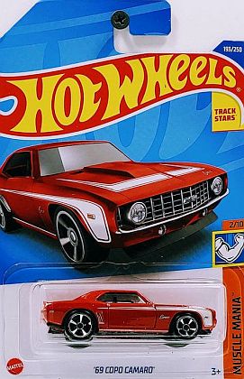 '69 COPO Camaro • Hot Wheels MUSCLE MANIA • #HW-HCV68 • www.corvette-plus.ch