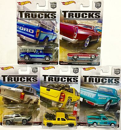 TRUCKS • Car Culture / Hot Wheels • #HW-DJF77-C