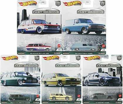 Hot Wheels Car Culture • FAST WAGONS & bull; #HW-FPY86-B-2021 • www.corvette-plus.ch