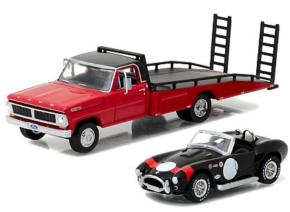 Ford F-350 Ramp Truck with Shelby Cobra • #GL33080-B