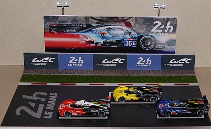 Le Mans 24-hours Diorama • 1/64 scale Diorama • #MO925101 • www.corvette-plus.ch