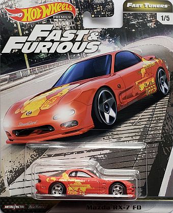 Fast&Furious Mazda RX-7 FD • Hot Wheels Premium • #HW-GRK55 • www.corvette-plus.ch