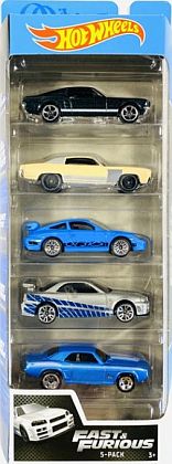 Fast&Furious 5-Pack • Hot Wheels • #HW-GMG69 • www.corvette-plus.ch