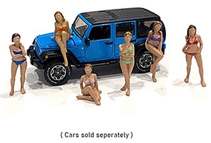 Bikini Calendar Girls • Figurines • #AD38409MJ • www.corvette-plus.ch