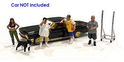 Lowrider Figurine Set #2 • #AD76461MJ • www.corvette-plus.ch