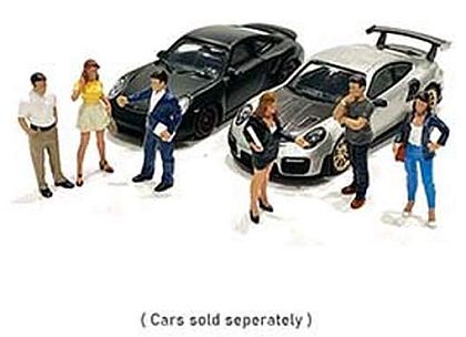 Dealership Figurine set • 6 Piece Figurine Set • #AD76476MJ • www.corvette-plus.ch