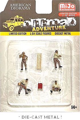 Off Road Adventurer Figurine Set • #AD76492MJ • www.corvette-plus.ch