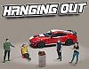 Hanging Out 4 Figurine Set • #AD76514MJ • www.corvette-plus.ch