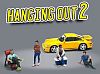 Hanging Out 2 4 Figurine Set • #AD76518MJ • www.corvette-plus.ch