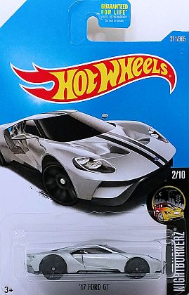 2017 Silver FORD GT • NIGHTBURNERZ • #HW-DTY76