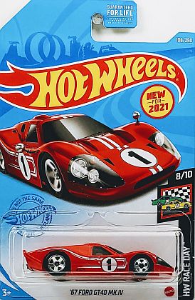 1967 Ford GT40 Mk.IV #1 • Winner Le Mans 1967 • #HW-GRX30 • www.corvette-plus.ch