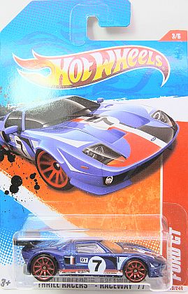 Ford GT #7 • Hot Wheels THRILL RACERS - RACEWAY '11 • #HW-V0033-09A0N