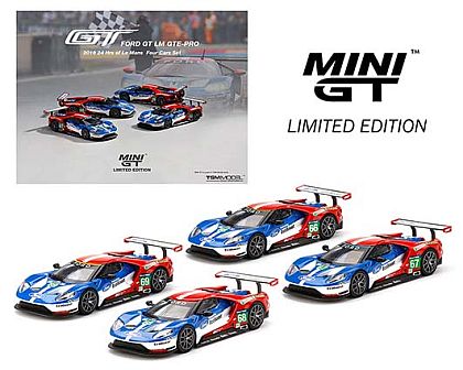 FORD GT Le Mans Set • 4-Piece Set • #MGTS0001 • www.corvette-plus.ch