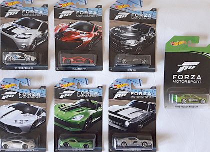 FORZA MOTORSPORT XBOX • Set of 7 • #HW-DWF30+