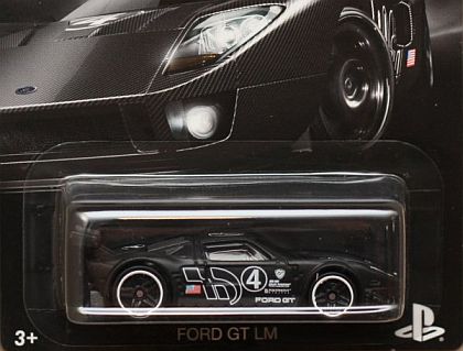 FORD GT LM #3 black - Gran Turismo Black Card - Hot Wheels 1:64 HW Mattel  DJL15