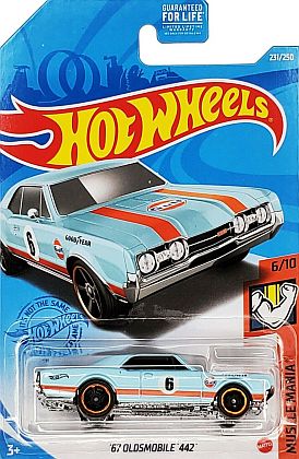 Gulf '67 Oldsmobile 442 • Hot Wheels Muscle Mania • #HW-GTB41 • www.corvette-plus.ch