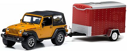 Hitch & Tow • Jeep Wrangler with Small Cargo Trailer • #GL32010-C