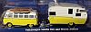 Hitch & Tow • VW Volkswagen Samba Bus  with 15' Shasta Airflyte Camper • #GL51035-D