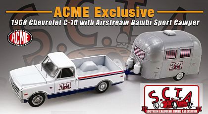 1968 Chevrolet C-10 Pickup Truck and S.C.T.A. Airstream Bambi Sport Camper • #GL51339 • www.corvette-plus.ch