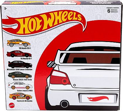 JAPAN CLASSICS • Hot Wheels JDM 6-Pack • #HW-HDH50-0710 • www.corvette-plus.ch