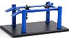 4-Post Car Lift • Blue • #GL-16100A • www.corvette-plus.ch