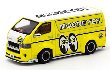 Mooneyes Toyota Hiace Widebody • Yellow • #T64-038-ME • www.corvette-plus.ch