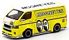 Mooneyes Toyota Hiace Widebody • Yellow • #T64-038-ME • www.corvette-plus.ch