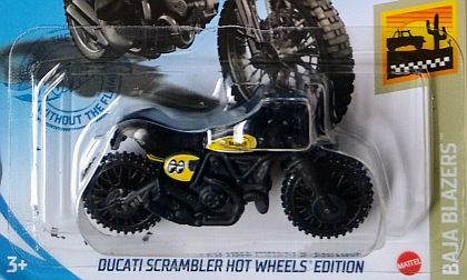 Mooneyes Ducati Scrambler Motorbike • BAJA BLAZERS - 2021 • #HW-GRX24 • www.corvette-plus.ch