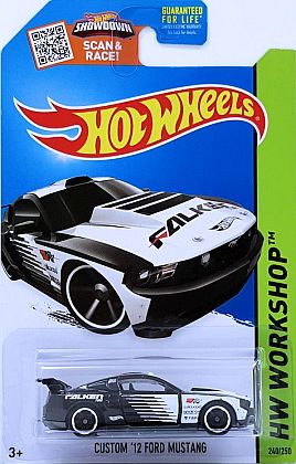 Custom '12 Ford Mustang • HW WORKSHOP-2015/HW DRIFT RACE • Kmart Exclusive • #HW-CFK10