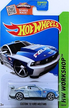 Custom '12 Ford Mustang • HW WORKSHOP-2015/HW DRIFT RACE • #HW-CFL59