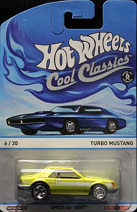 Turbo Ford Mustang • Hot Wheels Cool Classics • #HW-Y9429