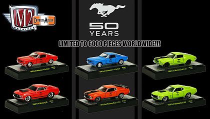 Ford Mustang 50 Years • WalMart exclusive • #M2-MTS01