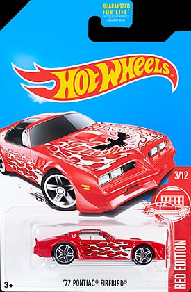 1977 Pontiac Firebird • Red Edition • Target exclusive • #HW-FDR61