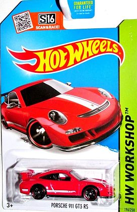 Porsche 911 GT3 RS • Hot Wheels HW WORKSHOP - 2015 • #HW-CFL78