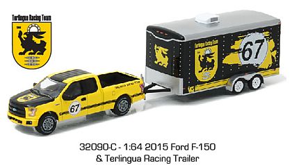 Hitch & Tow • Ford F-150 with Enclosed Terlingua Racing Trailer • #GL32090-C