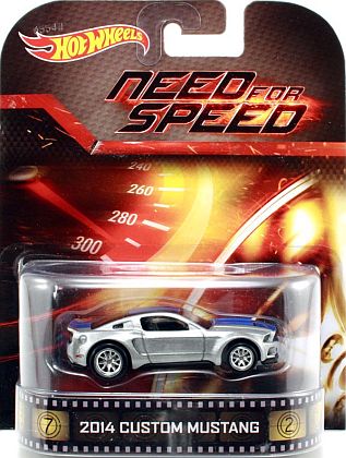 2014 Custom Mustang • Need For Speed • HW Retro Entertainment • #HW-BDT87