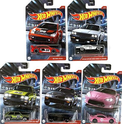 Street Racers complete set of 5 • Hot Wheels • #HW-GDG44-P • www.corvette-plus.ch